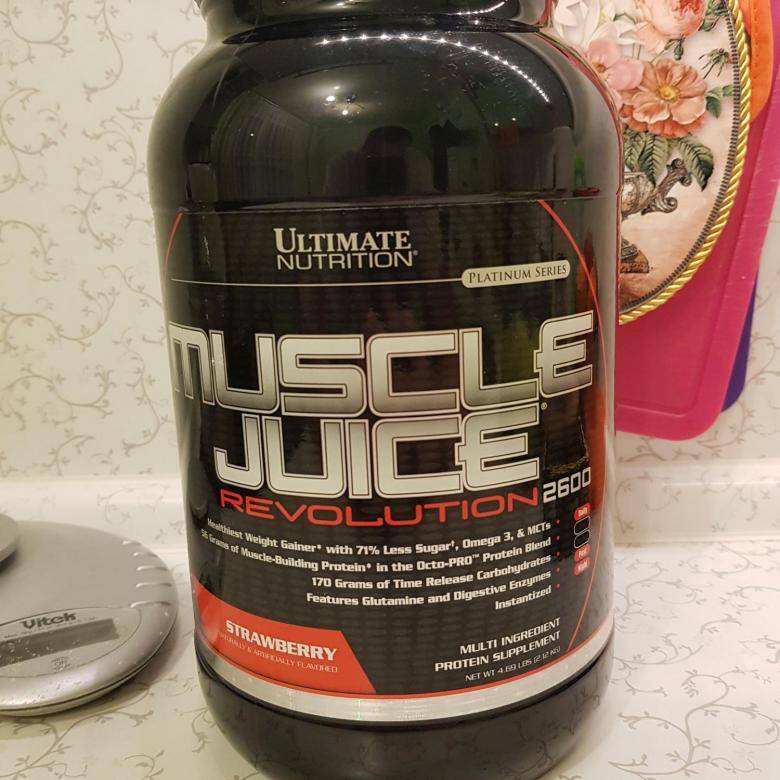 Muscle juice revolution 2600 — 5040 гр. 11lb (ultimate nutrition)