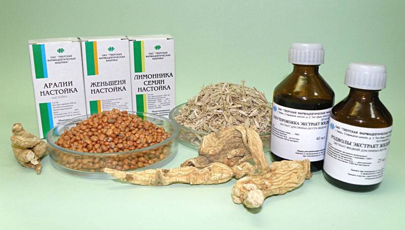 Настойка аралии маньчжурской