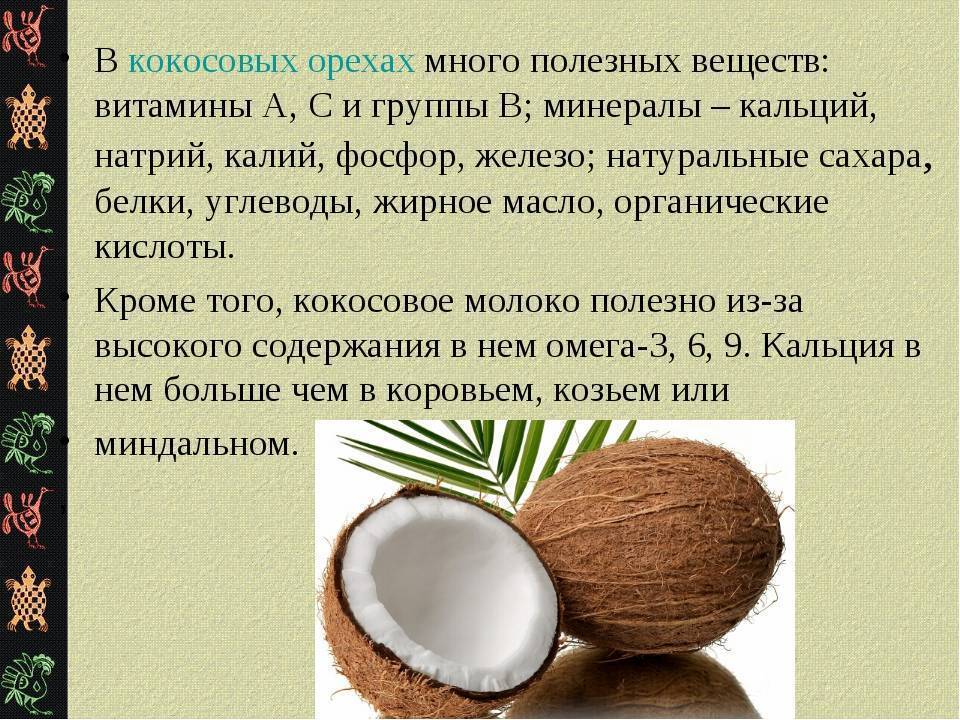 Полезные свойства кокоса для здоровья и похудения: рекомендации по употреблению
