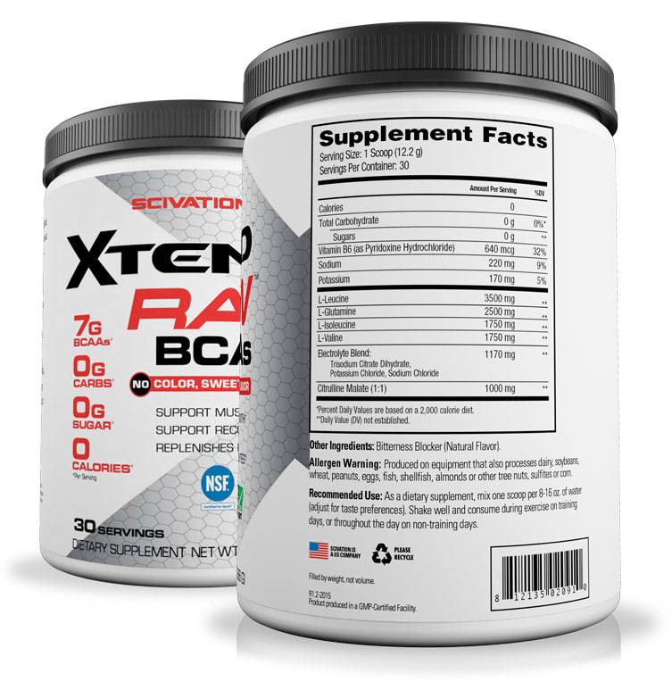 Scivation xtend free review – stevia’s gettin there!