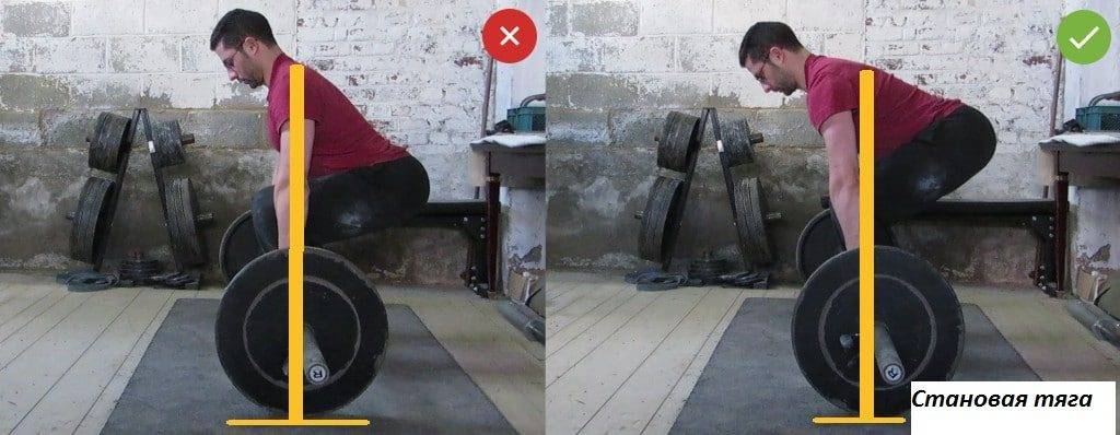Что делать, если в становой тяге болит поясница? - упражнения - фитнес