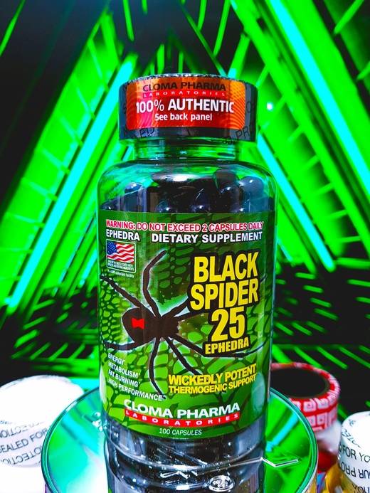 Эффект применения, побочные эффекты и схема приема сжигателя black spider