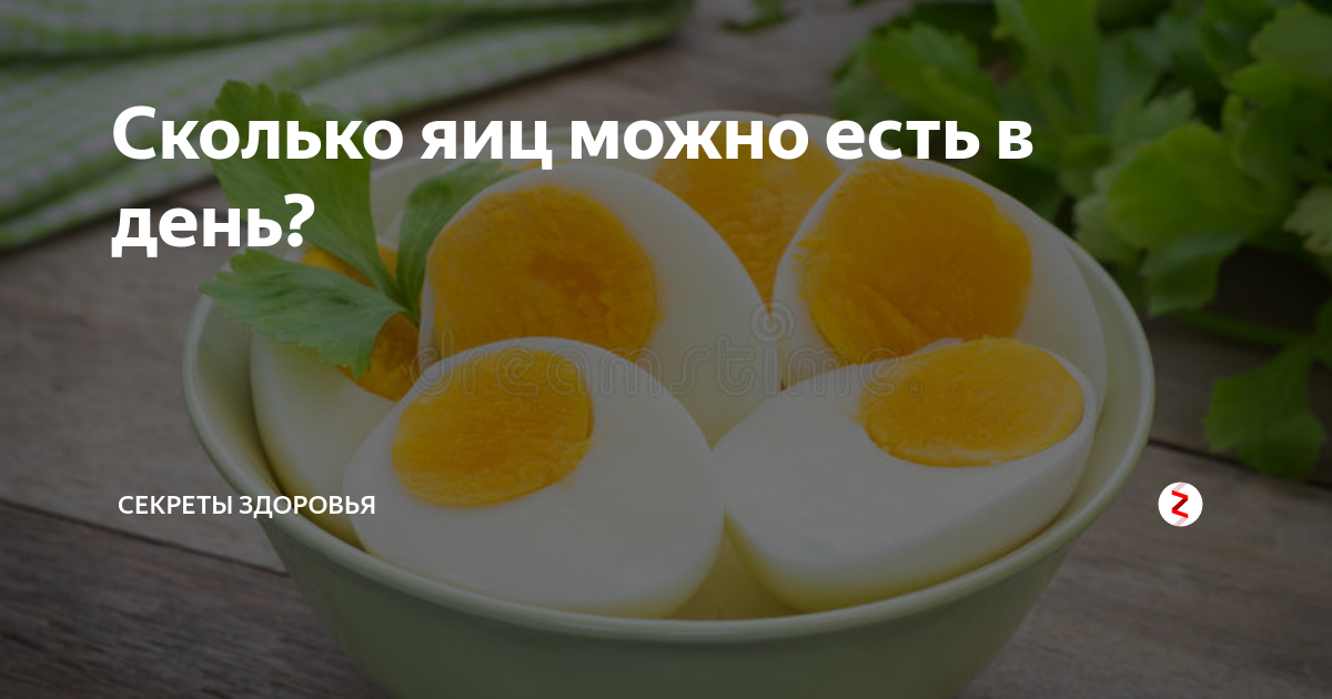 Как часто можно есть яйца?