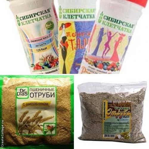 Чем клетчатка отличается от отрубей? | в чем разница