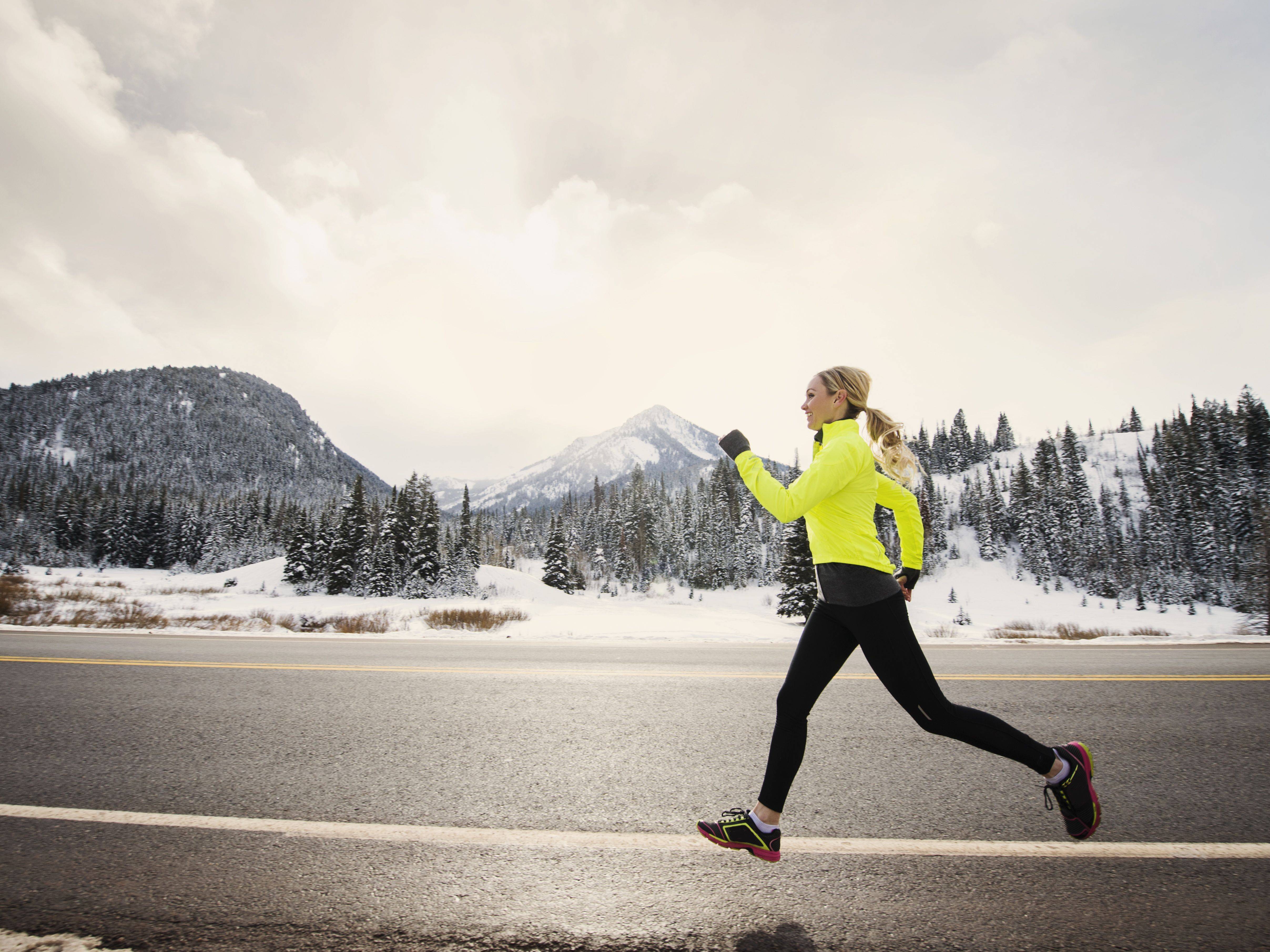Зимний бег: приемущества и полезные рекомендации