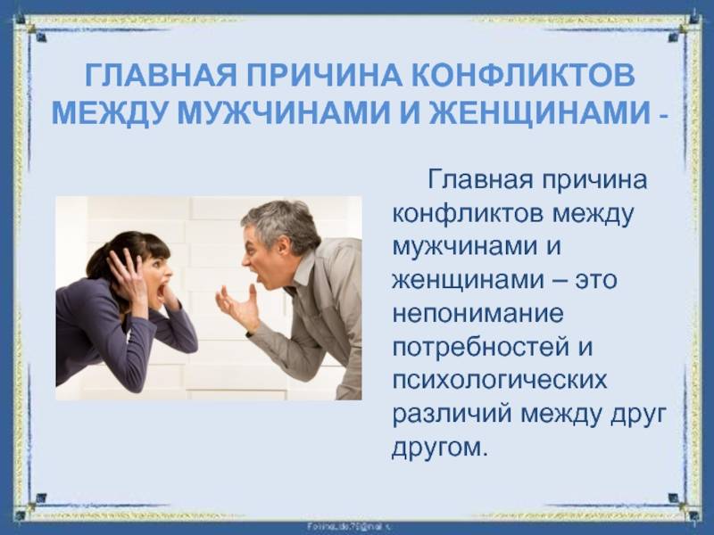 Биологические различия между полами - мужчина и женщина