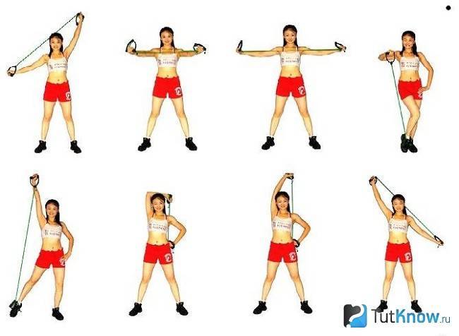 Самые эффективные упражнения с эспандерами для мужчин и женщин — тренировки в домашних условиях